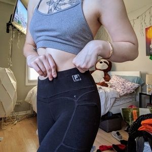 Fila Capri Hidden Pocket Workout Leggings